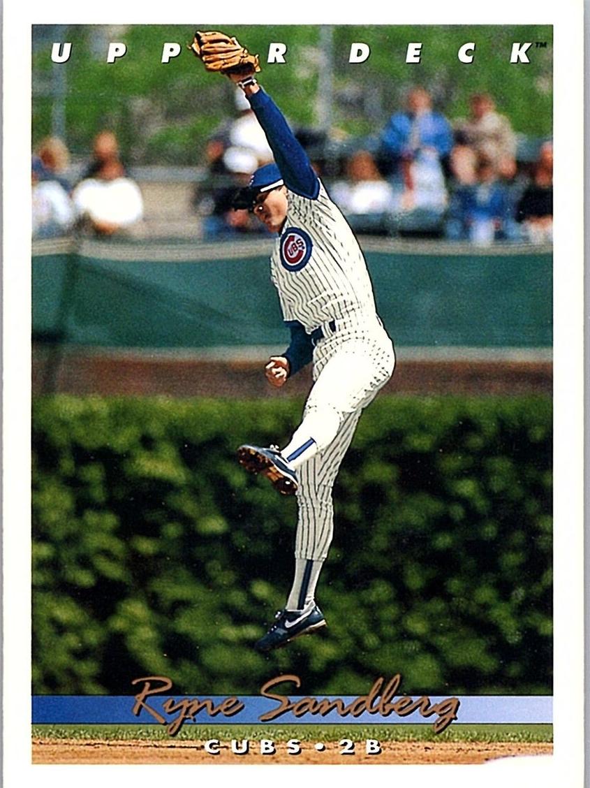 1993 Upper Deck Baseball Ryne Sandberg #175