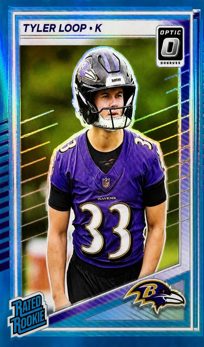 2025 Donruss Optic Football Aqua Tyler Loop #227