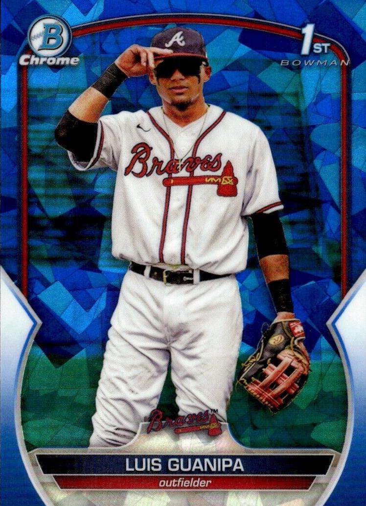 2023 Bowman Chrome Sapphire Baseball Luis Guanipa #BCP-200 PSA 9
