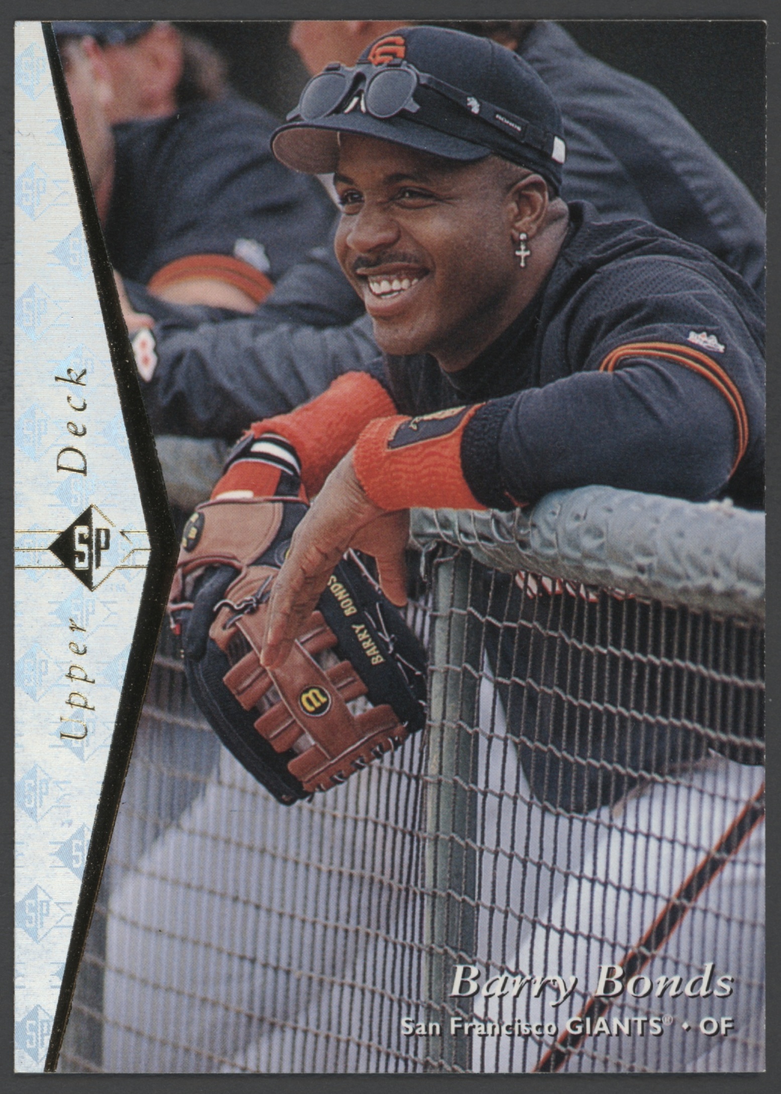 1995 SP Baseball Silver Barry Bonds #115 PSA 9