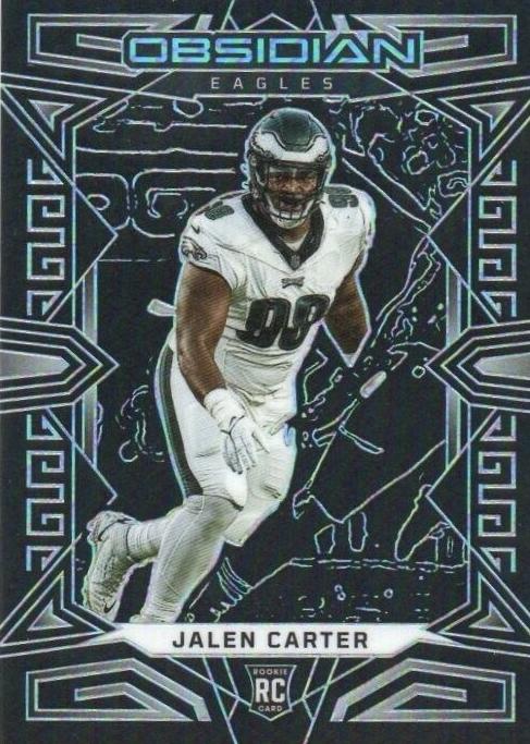 2023 Panini Obsidian Football Jalen Carter #179