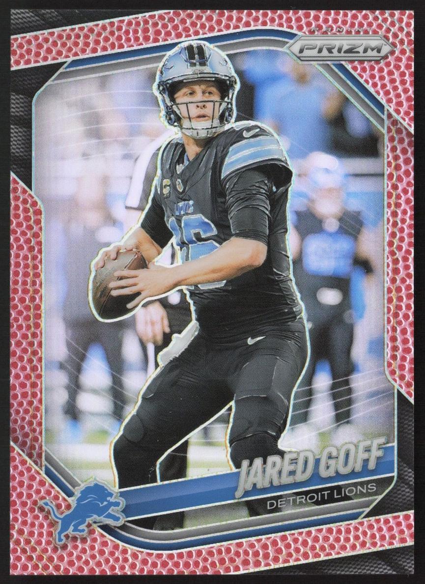 2025 Panini Prizm Football Pigskin Jared Goff #10