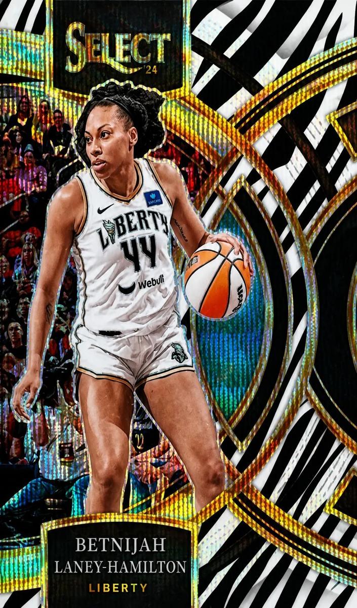 2024 Panini Select WNBA Basketball Zebra Betnijah Laney-Hamilton #136
