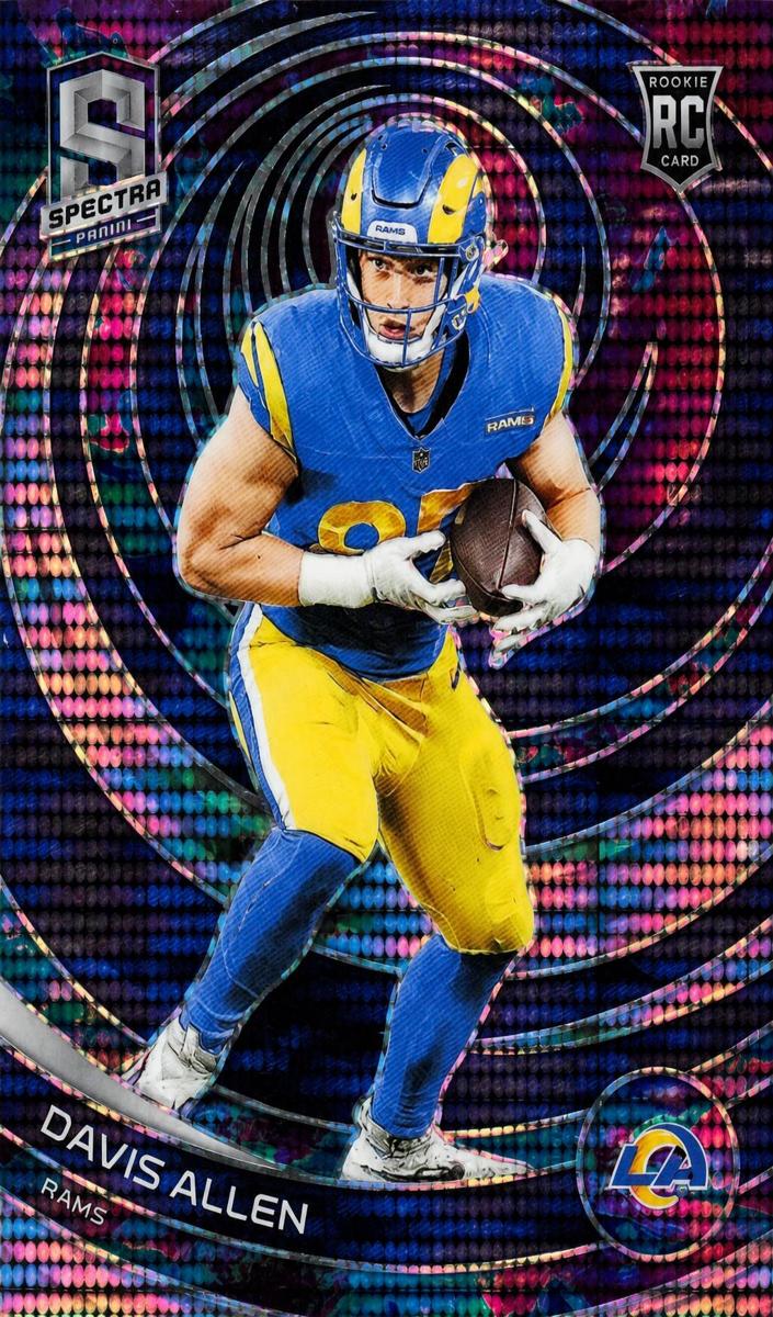 2023 Panini Spectra Football Celestial Davis Allen #187