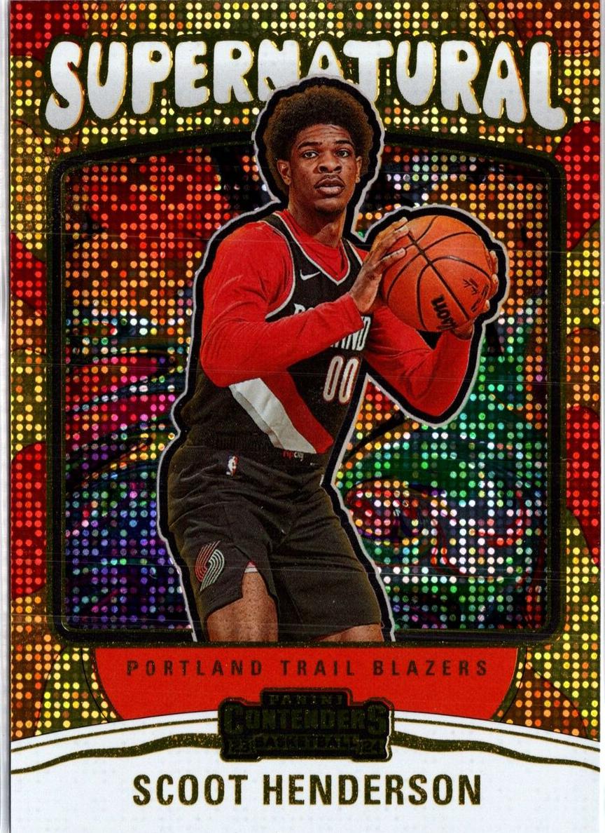 2023 Panini Contenders Basketball Scoot Henderson #3 PSA 10