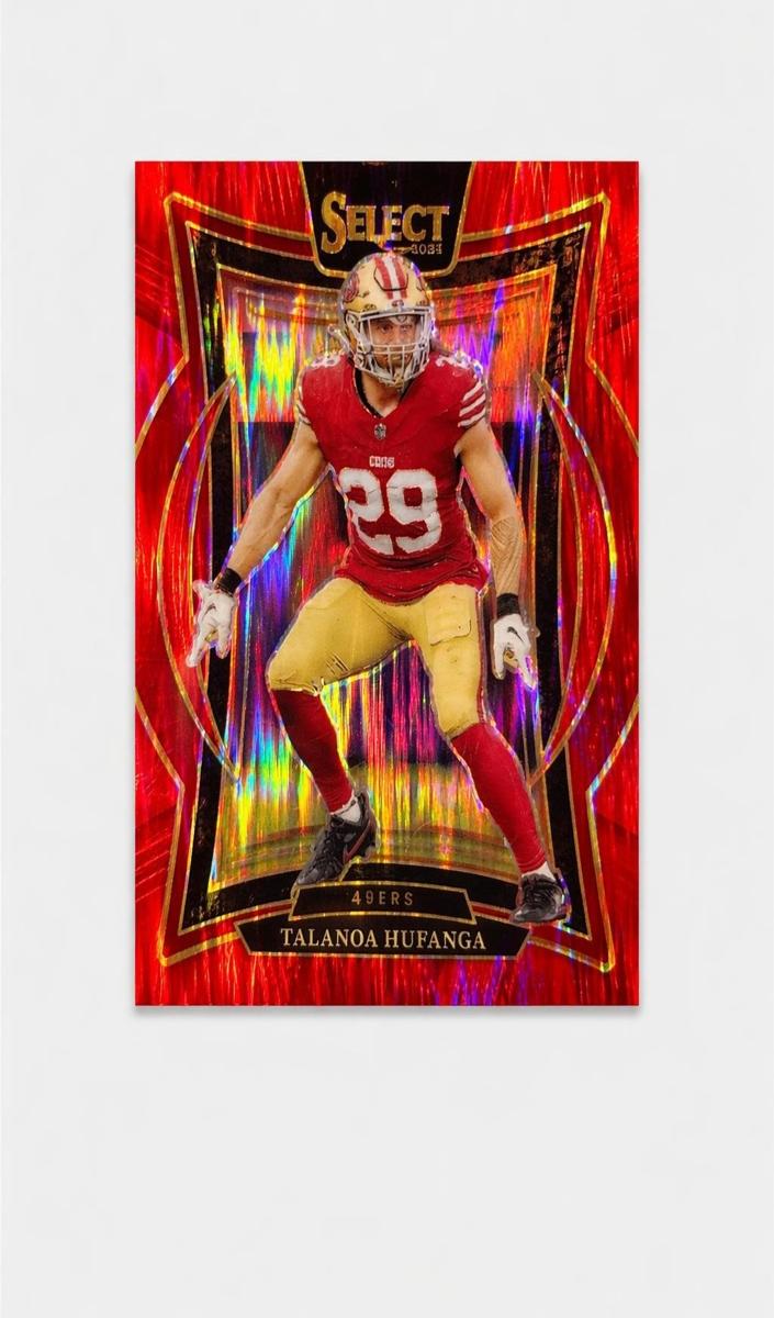 2024 Panini Select Football Red Shock Talanoa Hufanga #46