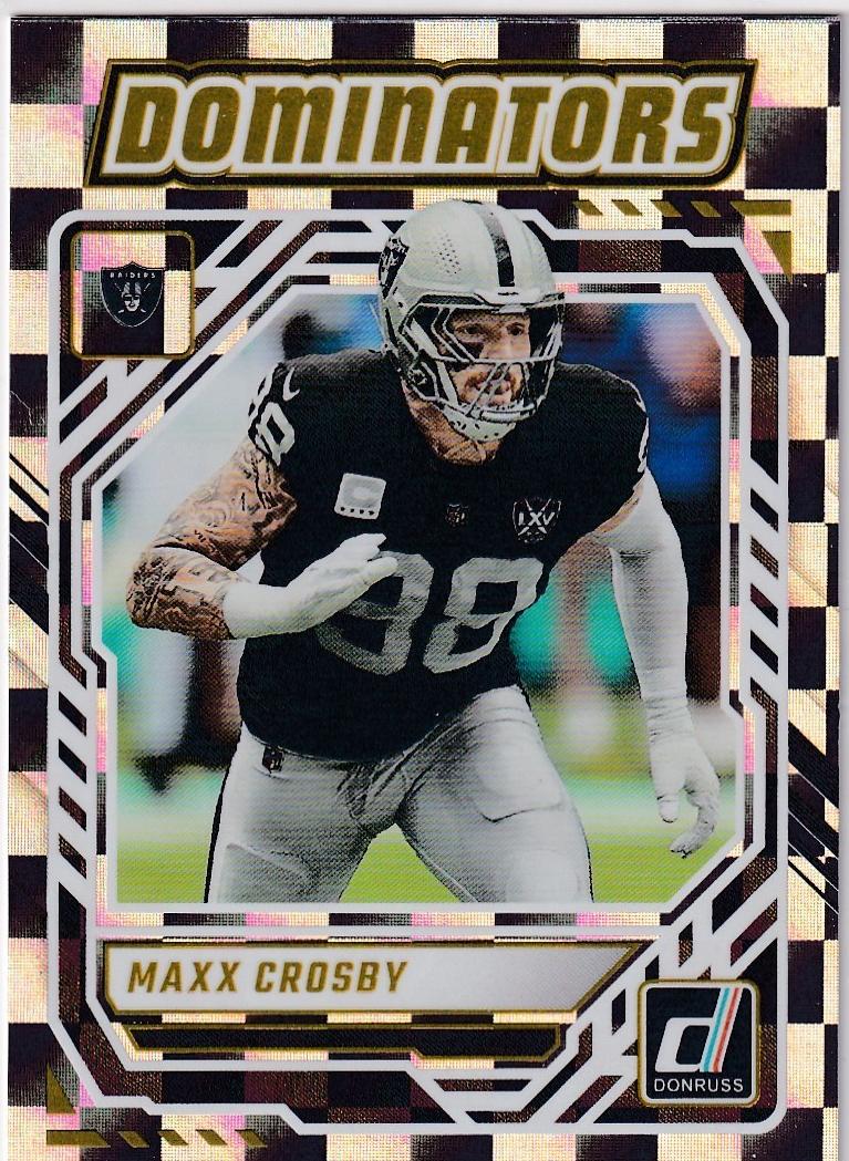 2025 Panini Donruss Football Maxx Crosby #DOM-MCY