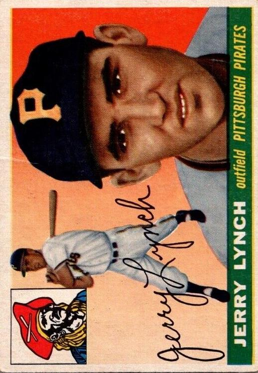 1955 Topps Baseball Jerry Lynch #142 PSA 6.5