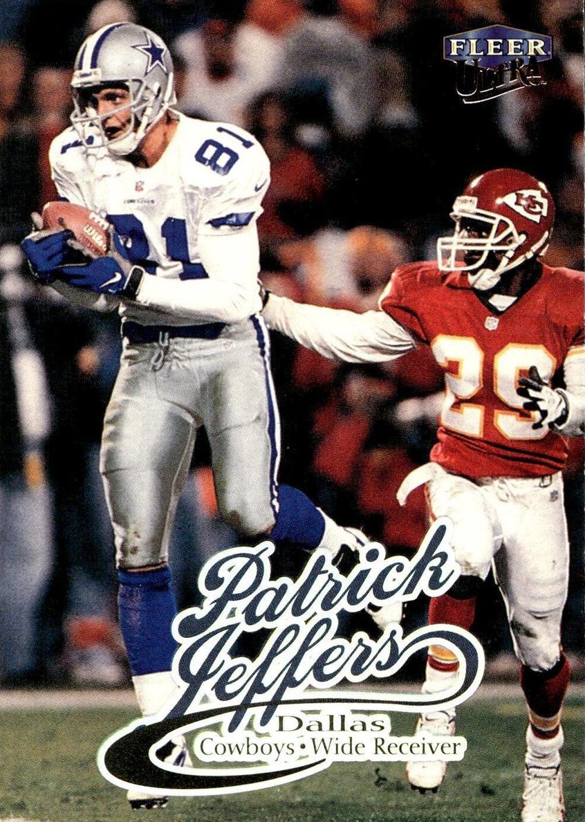 1999 Fleer Ultra Football Patrick Jeffers #160