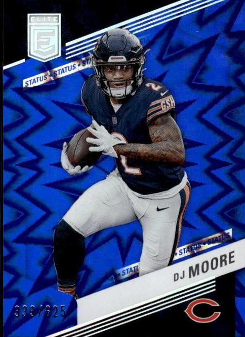 2023 Donruss Elite Football Aspirations Shimmer DJ Moore #35