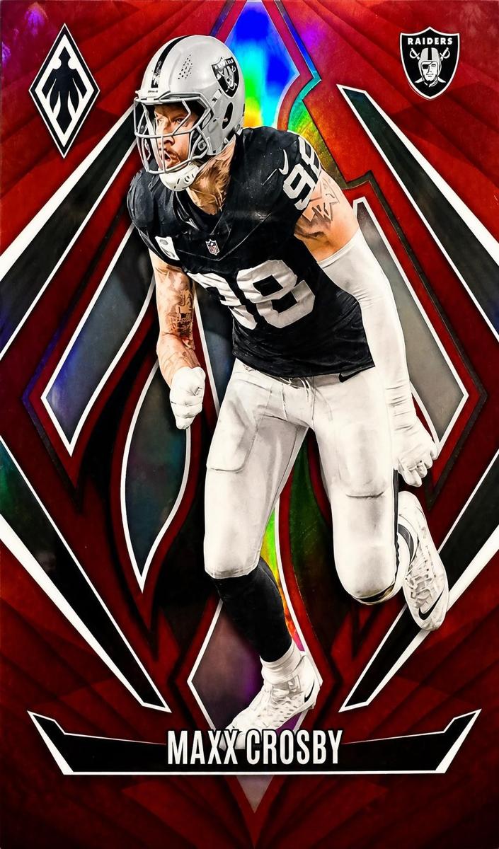2024 Panini Phoenix Football Red Maxx Crosby #107