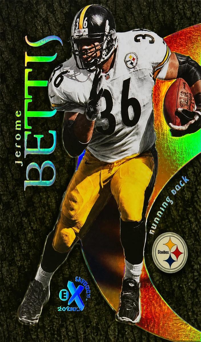 1999 Skybox E-X Century Football Jerome Bettis #32 PSA 9