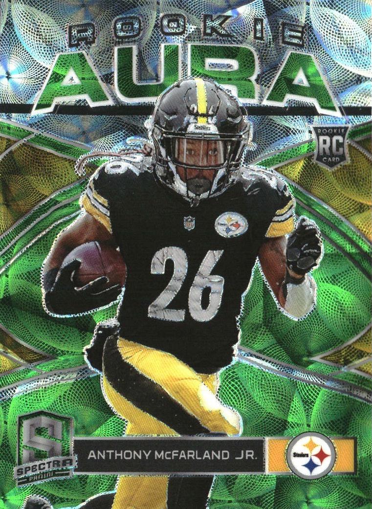 2020 Panini Spectra Football Neon Green Anthony McFarland Jr. #RA-15