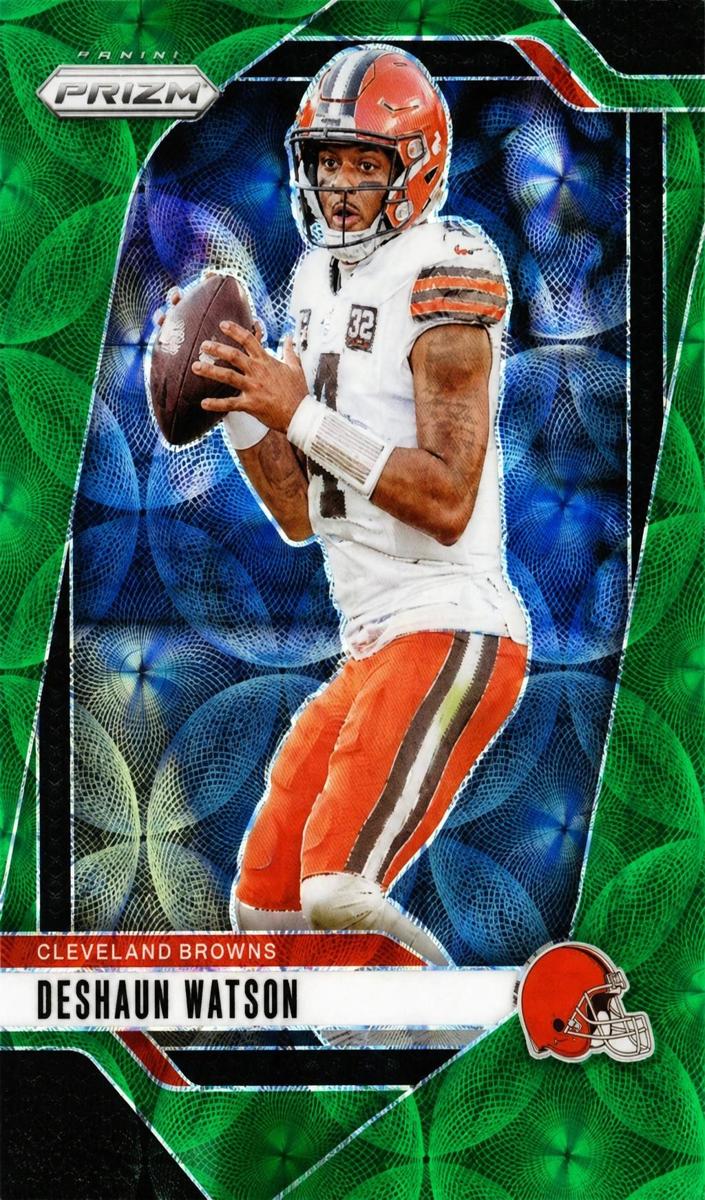 2024 Panini Prizm Football Green Scope Deshaun Watson #64