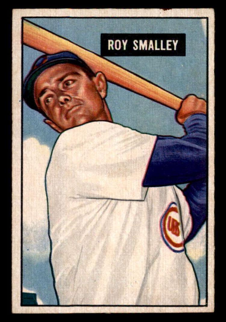 1951 Bowman Baseball Roy Smalley #44