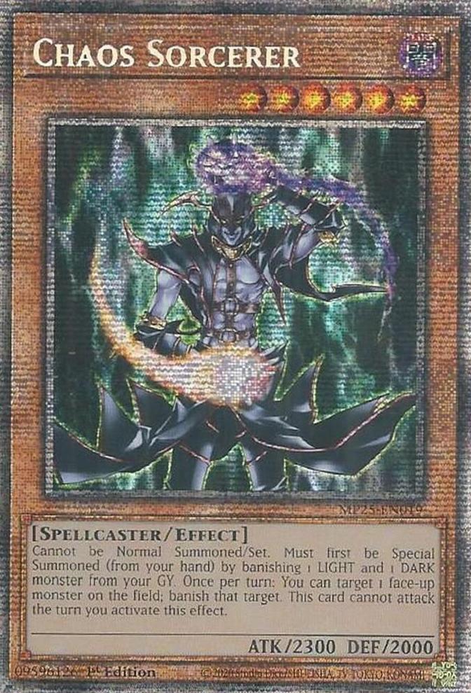 2025 Yu-Gi-Oh! Mega Pack Chaos Sorcerer #MP25-EN019