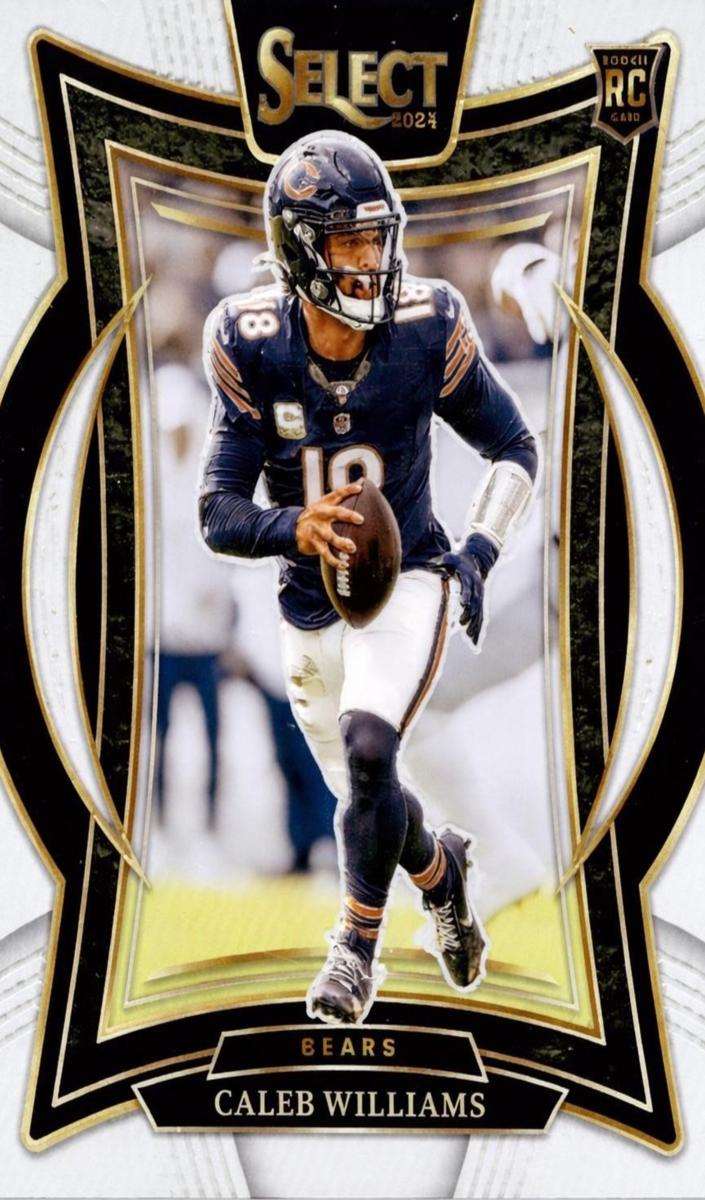 2024 Panini Select Football Silver Caleb Williams #25 PSA 9