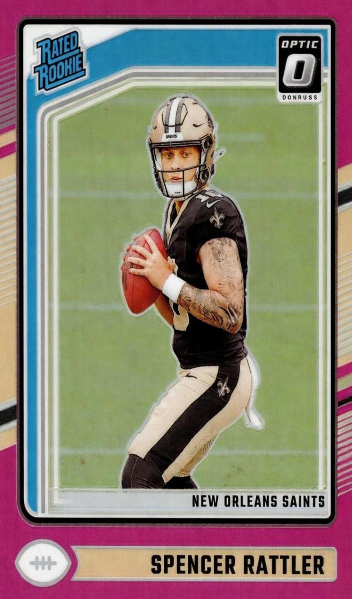 2024 Donruss Optic Football Pink Spencer Rattler #289