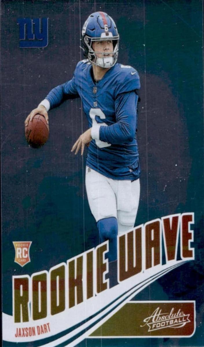 2025 Panini Absolute Football Jaxson Dart #8 PSA 8