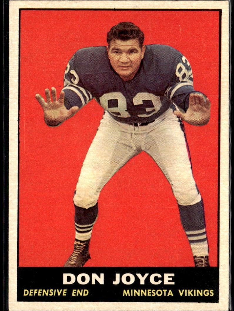 1961 Topps Football Don Joyce #83 PSA 7.5