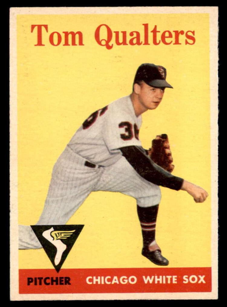 1958 Topps Baseball Tom Qualters #453 PSA 6.5