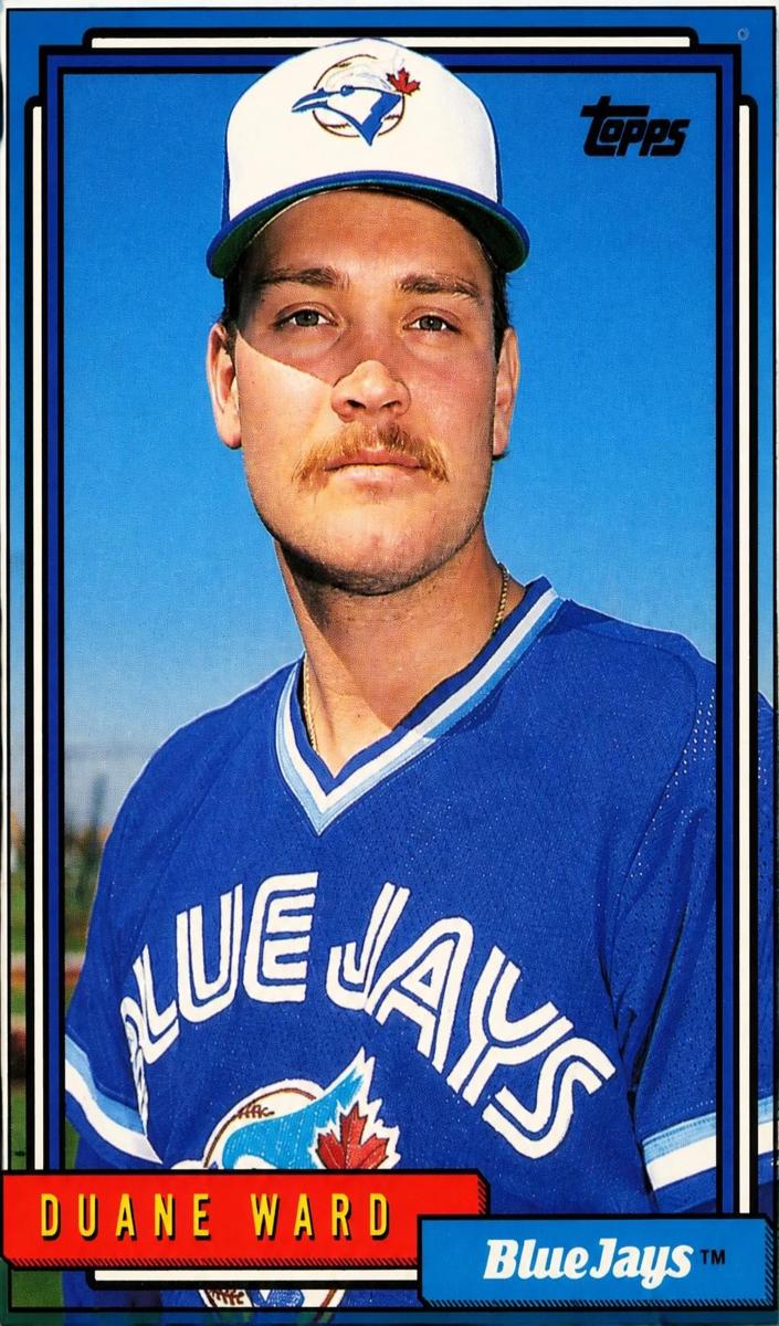 1992 Topps Baseball Duane Ward #365