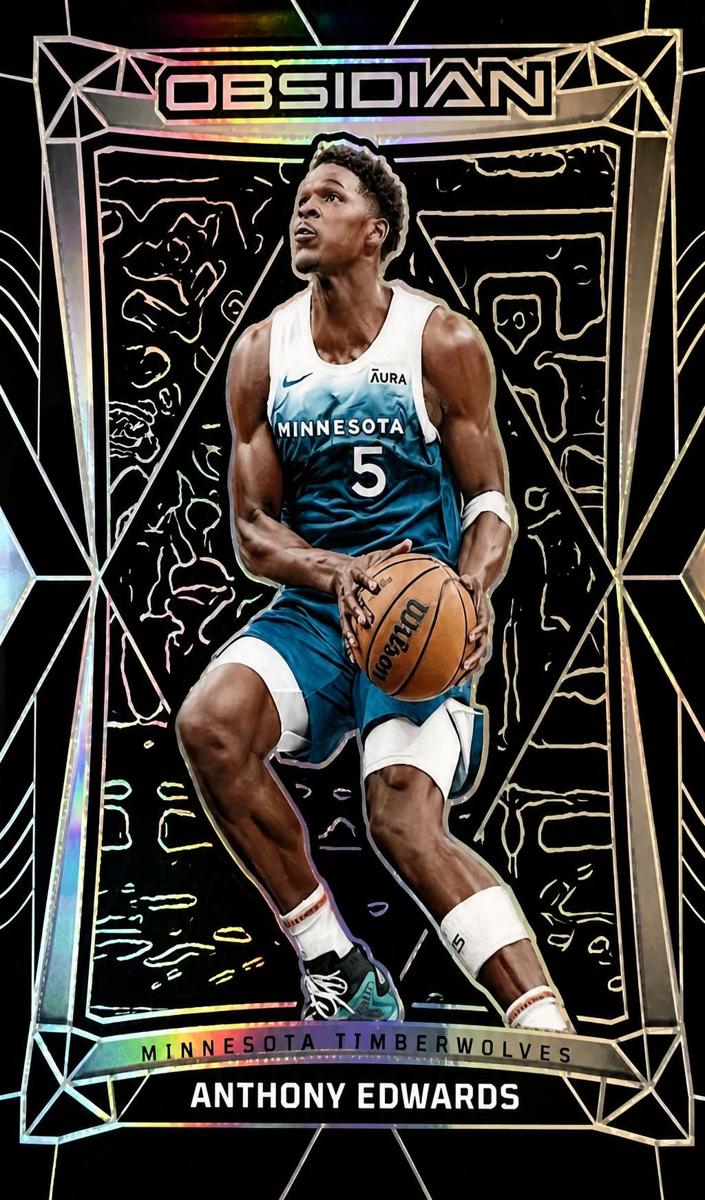 2023 Panini Obsidian Basketball Anthony Edwards #168