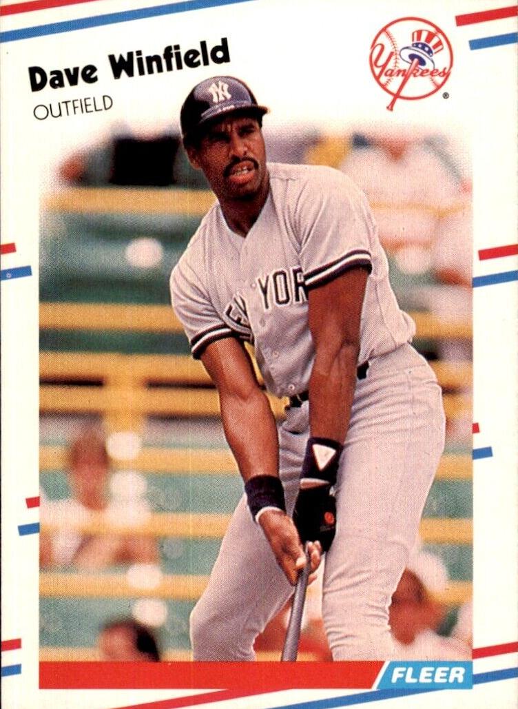 1988 Fleer Baseball Dave Winfield #226 PSA 9