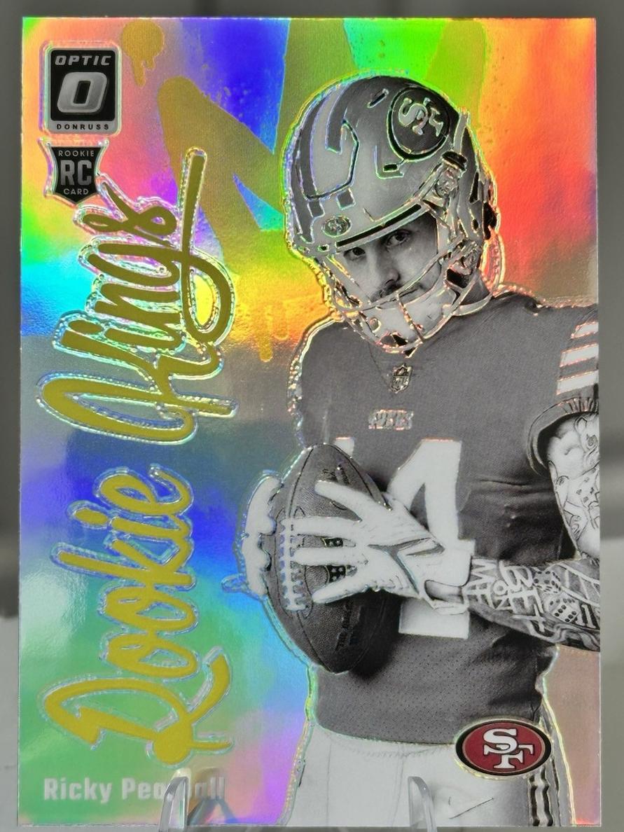 2024 Donruss Optic Football Ricky Pearsall #17 PSA 10