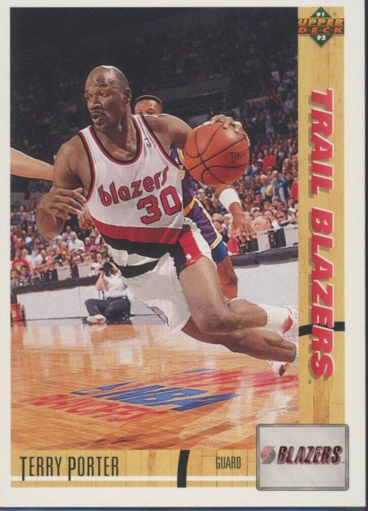 1991 Upper Deck Basketball Terry Porter #351