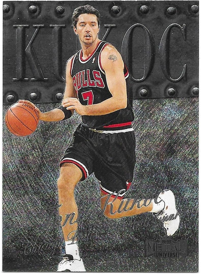 1998 Metal Universe Basketball Toni Kukoc #79
