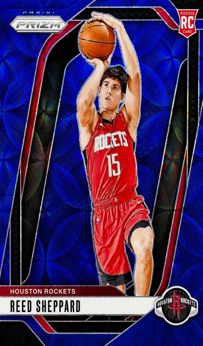 2024 Panini Prizm Basketball Choice Blue Reed Sheppard #268