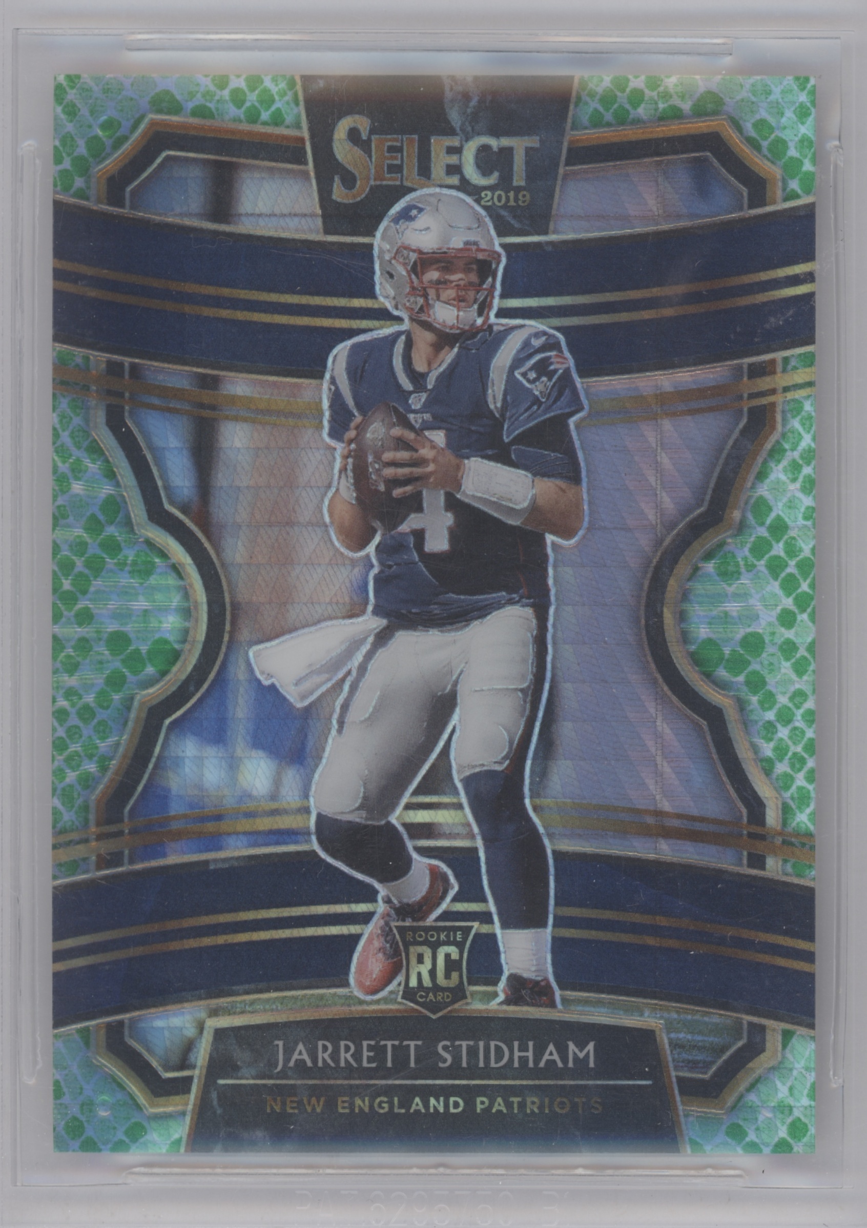 2019 Panini Select Football Dragon Scale Jarrett Stidham #75