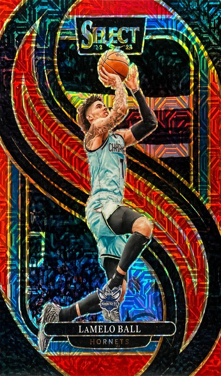 2024 Panini Select Basketball Red Mojo LaMelo Ball #147