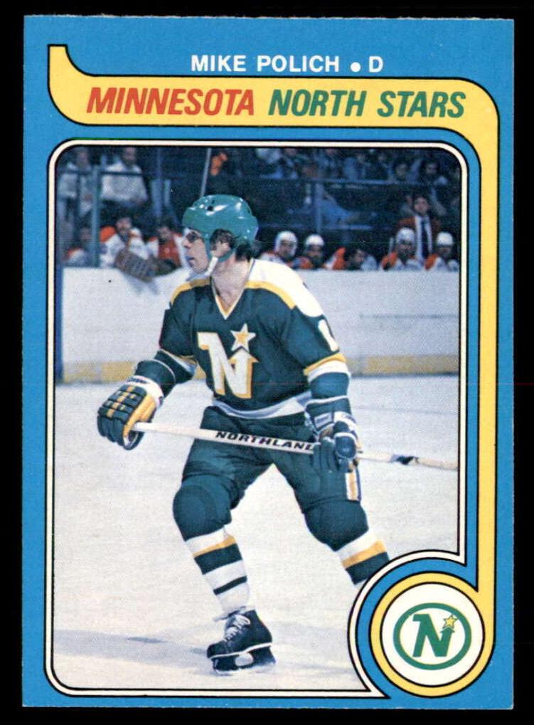 1979 O-Pee-Chee Hockey Mike Polich #333 PSA 8