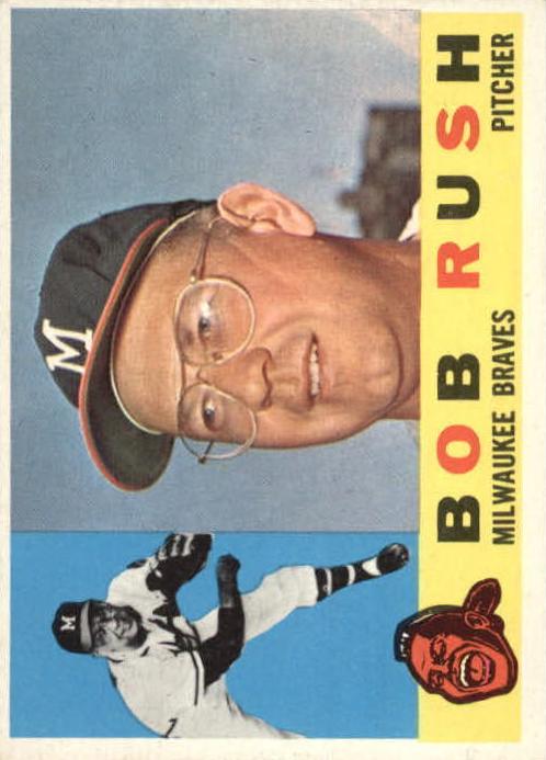 1960 Topps Baseball Bob Rush #404 PSA 6