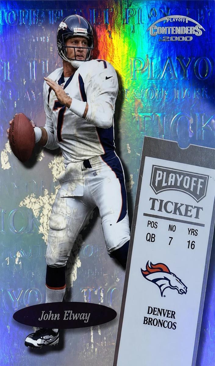 1999 Playoff Contenders Football John Elway #186 PSA 10