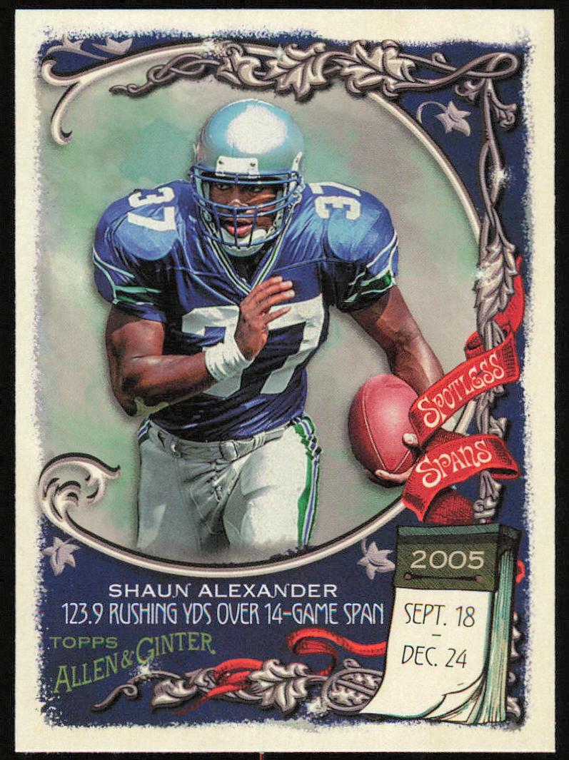 2023 Topps Composite Football Shaun Alexander #SS-17