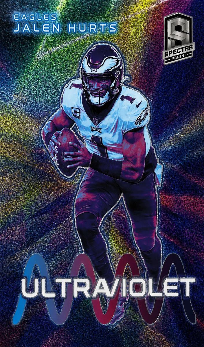 2023 Panini Spectra Football Jalen Hurts #UV-JHU