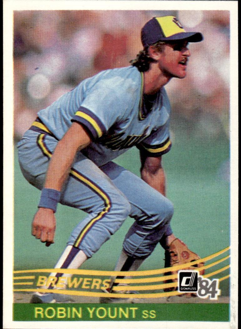 1984 Donruss Baseball Robin Yount #48 PSA 9