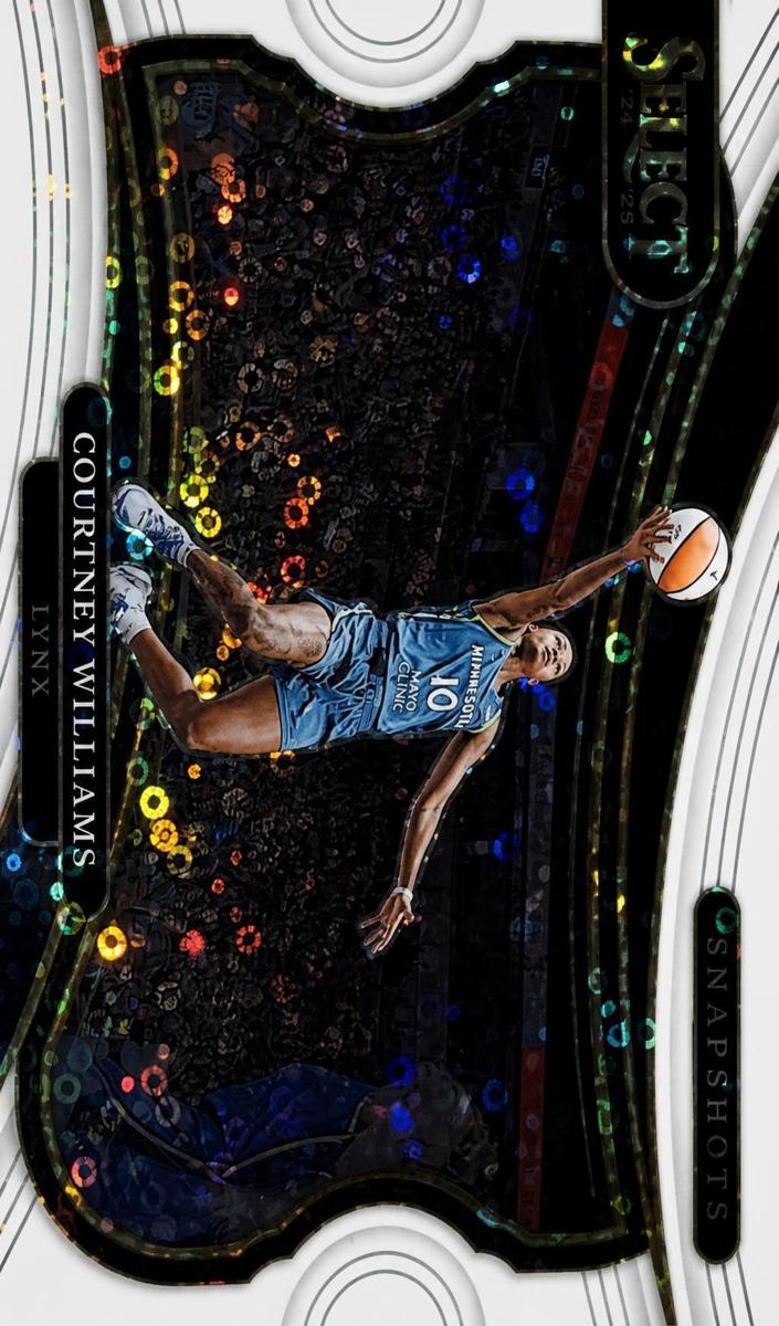 2025 Panini Select WNBA Basketball White Disco Courtney Williams #10