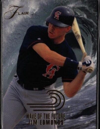 1993 Flair Baseball Jim Edmonds #4