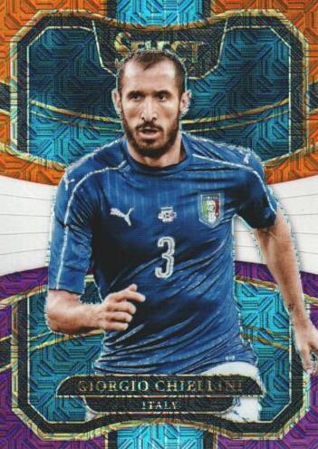 2017 Panini Select Soccer Multi-Color Giorgio Chiellini #90