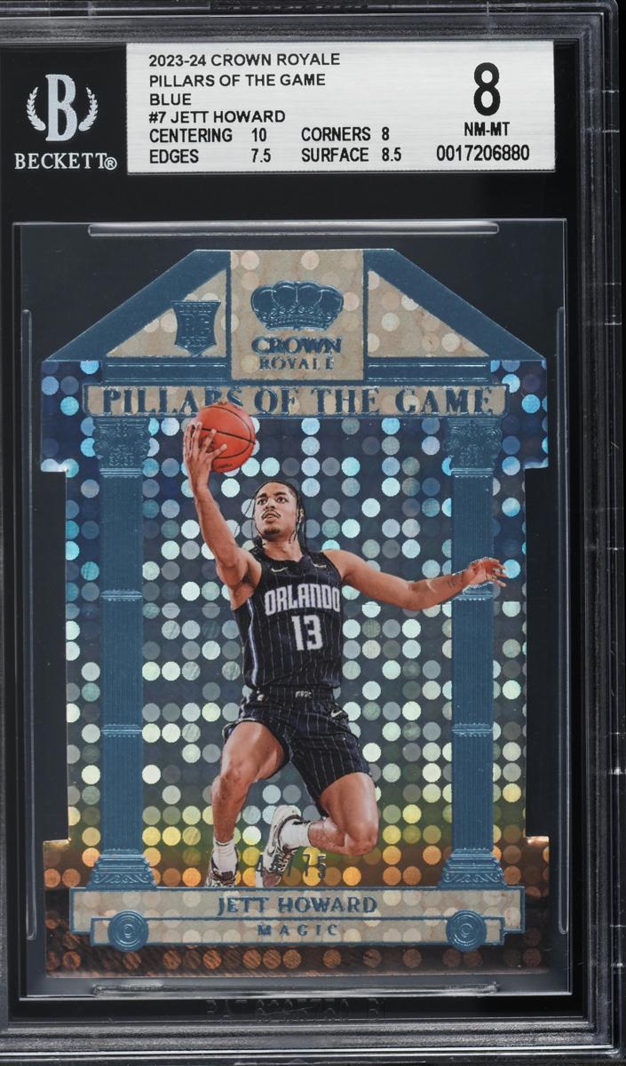 2023 Panini Crown Royale Basketball Blue Jett Howard #7 BGS 8
