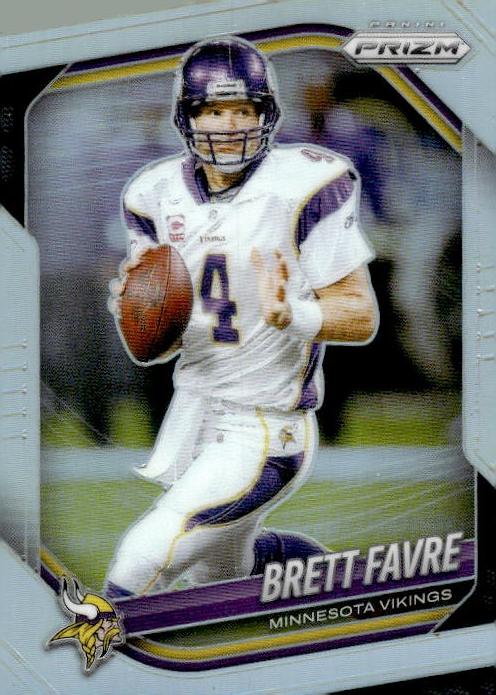 2025 Panini Prizm Football Silver Brett Favre #160