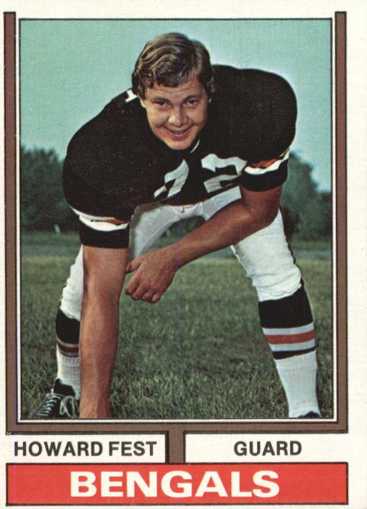 1974 Topps Football Howard Fest #373 PSA 9