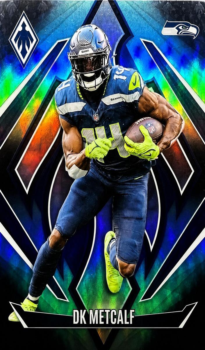 2024 Panini Phoenix Football Teal DK Metcalf #51