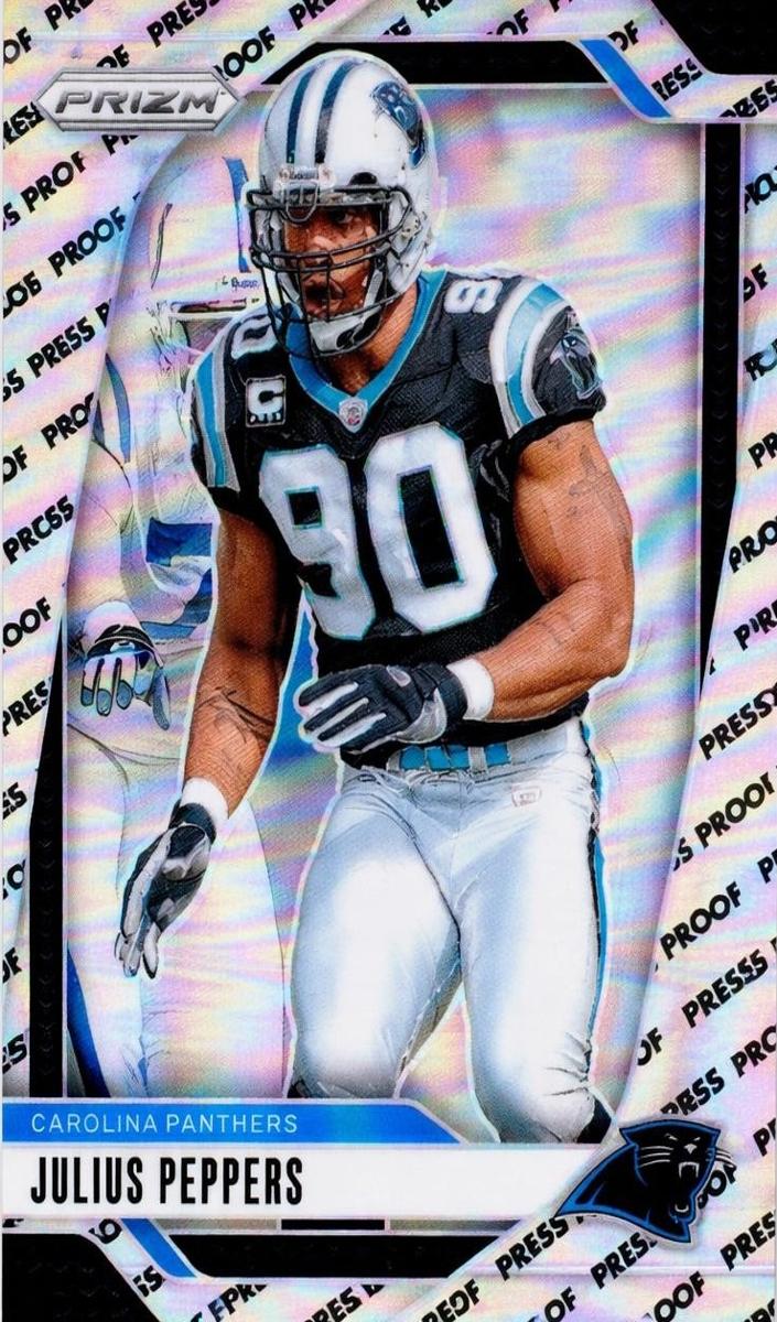 2024 Panini Prizm Football Press Proof Julius Peppers #43