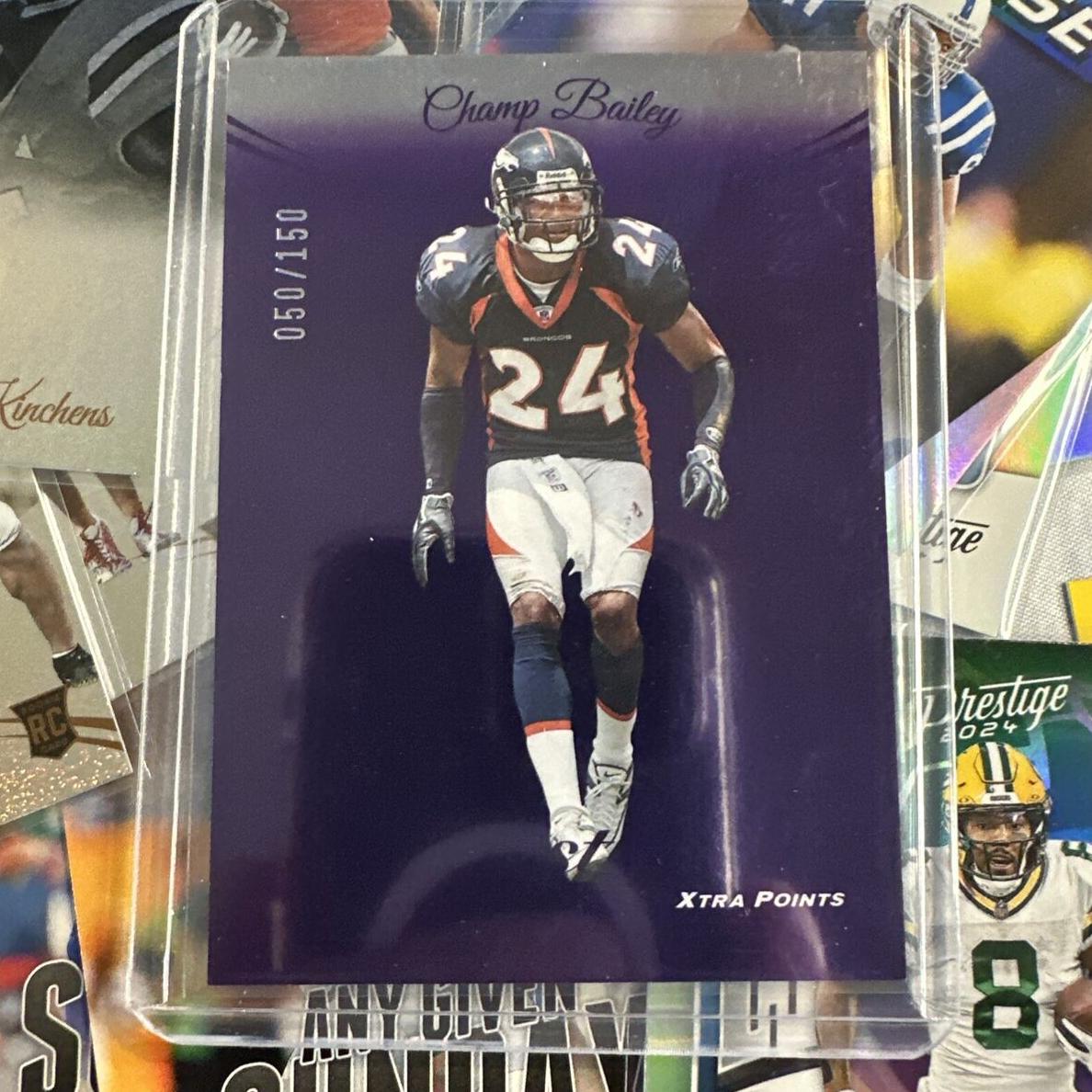 2024 Panini Prestige Football Blue Xtra Points Champ Bailey #94