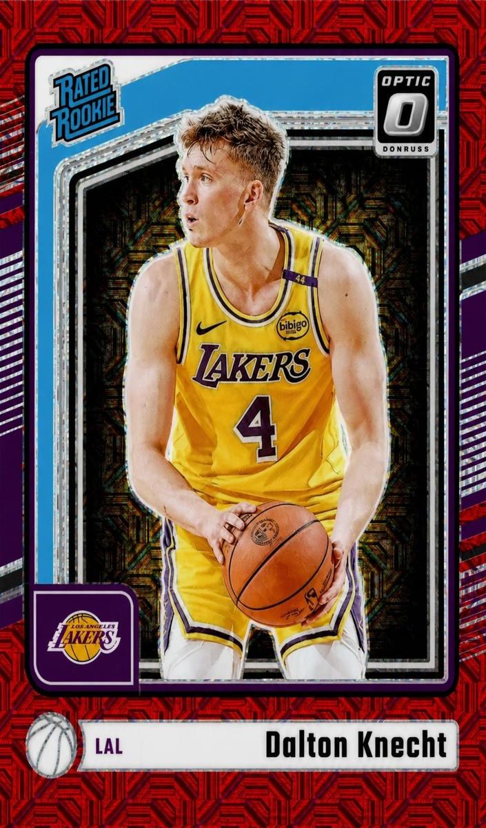 2024 Donruss Optic Basketball Choice Red Dalton Knecht #256 PSA 10